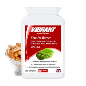 Fat burner with green coffee bean